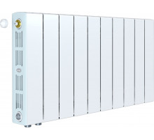 Радиатор биметаллический SUPReMO VENTIL 350 x10, нижнее левое/правое подключение 