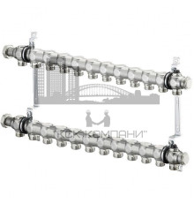 Распределительная гребенка из нержавеющей стали на 12 контуров 1407162 