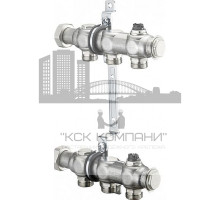 Распределительная гребенка из нержавеющей стали на 3 контура 1407153 