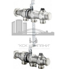 Распределительная гребенка из нержавеющей стали на 3 контура 1407153 