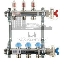 Распределительный коллектор  HKV-D на 3 контура нержавеющая сталь 12080311002 