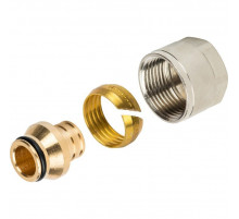 Резьбозажимное соединение SFC-0020-002020 для труб PE-X 20х2,0х3/4" 