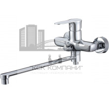 Смеситель для ванны (душевой набор) GZ04041 FREDJ, c длинным гусаком