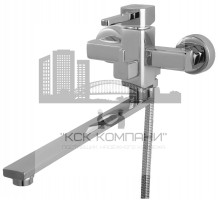Смеситель для ванны (душевой набор) GZ05041 RUPERT, c длинным гусаком