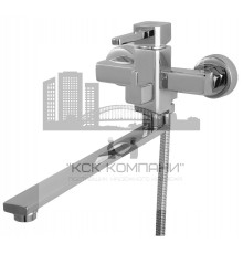 Смеситель для ванны (душевой набор) GZ05041 RUPERT, c длинным гусаком