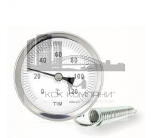 Термометр накладной с пружиной Y-63A-120