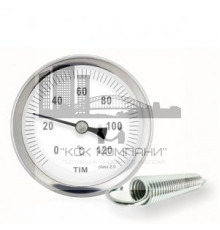 Термометр накладной с пружиной Y-63A-120