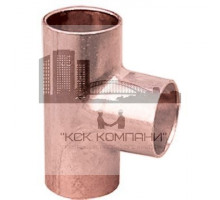 Тройник 100476 медный под пайку 22 (Виега)