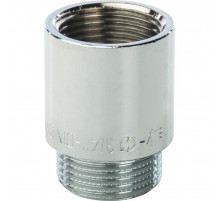 Удлинитель внутренняя / наружная 3/4"x30 мм, хромированный