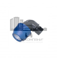 Угол 90° Политэк 50012512 НР для ПНД труб 25x1/2" (Politek)