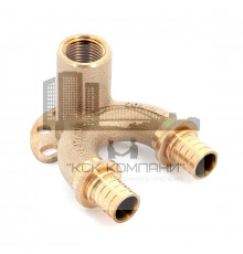 Угольник настенный  14562711001 (водорозетка) со сквозным проходом 20-Rp 1/2-20 RX+ 