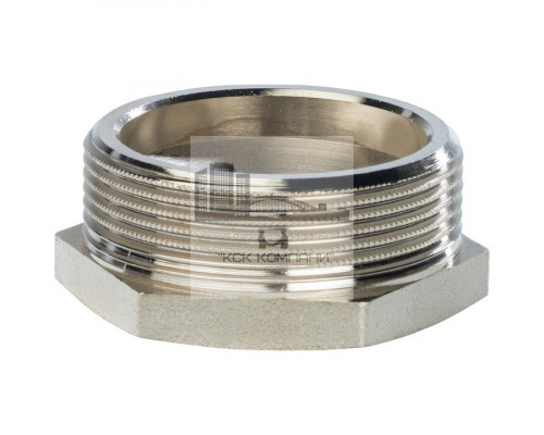 Футорка внутренняя / наружная 1 1/2x1/2, никелированная