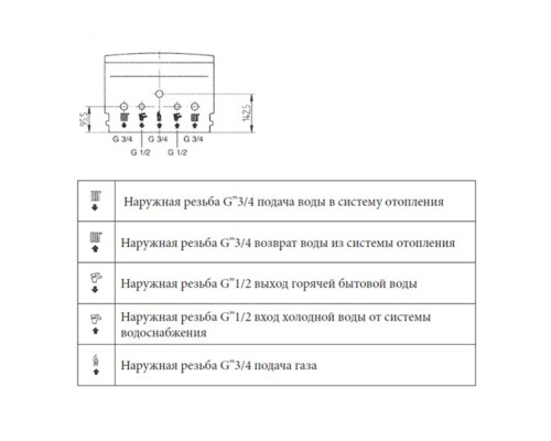 Котел газовый настенный  LUNA 3 comfort 1.240 Fi, одноконтурный турбированный CSE45524358