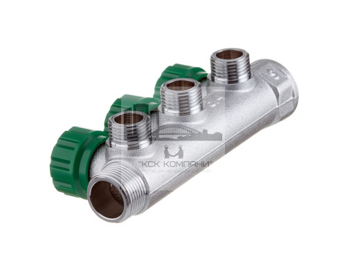 Коллектор  FK 3822 3412TP  регулирующий проходной ВР-НР 3/4х1/2 с 3 отводами