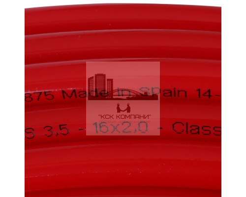 Труба из сшитого полиэтилена PEX-a 16х2,0 мм с кислородным слоем, для теплого пола