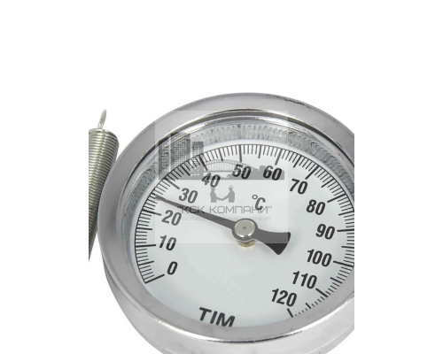 Термометр накладной с пружиной Y-63A-120