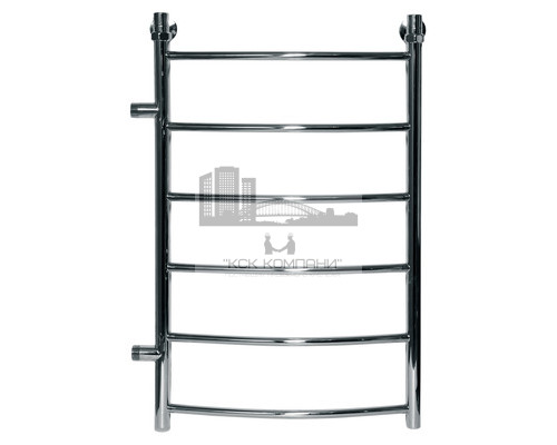 Водяной полотенцесушитель Arc ЛД 800x400 бок 50