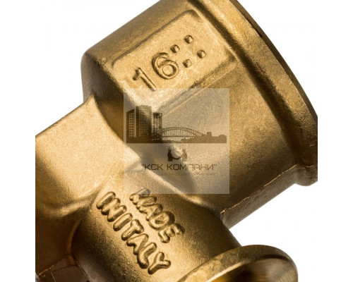 Угольник настенный 0009-002034 (водорозетка) с креплением 20xRp 3/4