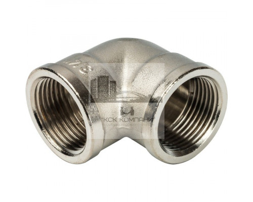 Угольник внутренняя / внутренняя 3/4, никелированный