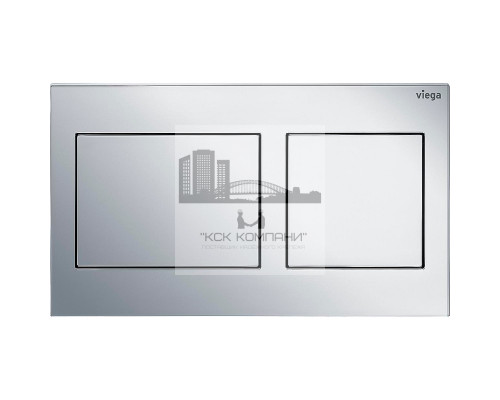 Инсталляция Prevista Dry 792596, для подвесного унитаза, с клавишей смыва Visign for Style 21 хром (Виега)