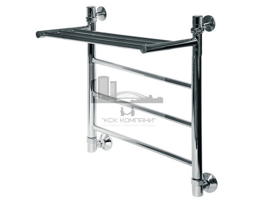 Водяной полотенцесушитель Classic ЛП ВП 500x600 4 с полкой