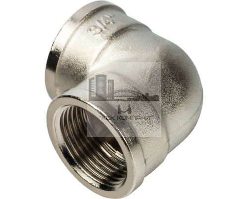 Угольник внутренняя / внутренняя 3/4, никелированный