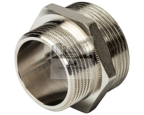 Ниппель НН переxодной 1 1/2x1 1/4, никелированный