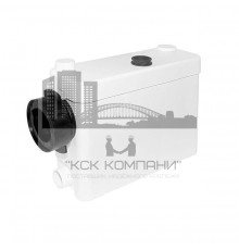 Канализационный насос KNS-4002 100 л/мин, Н-6, с ножами для унитаза/душевой кабины/раковины (боковой вход)