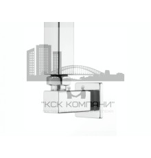 Комплект уголков квадратных c накидной гайкой 1/2" x 3/4", полированные