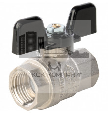 Кран шаровой полнопроходной ВР/ВР 1/2", ручка бабочка 