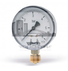 Манометр радиальный F+R200 (MRP) 63 мм 6 бар (Ваттс)