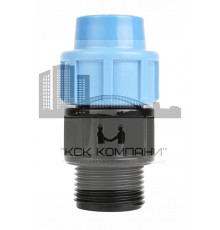 Муфта комбинированная 20 мм x 1" П с наружной резьбой (Jeelex)