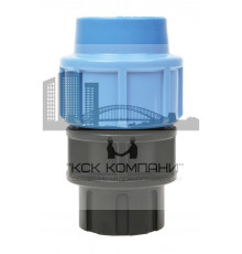 Муфта комбинированная 32 мм x 1" М с внутренней резьбой (Jeelex)