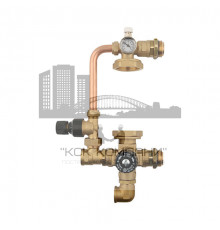 Насосно-смесительный узел с термостатическим клапаном и байпасом, без насоса SDG-0020-002000 