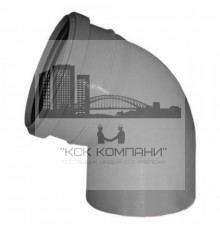 Отвод 110 на 67 градусов для канализации, Политэк