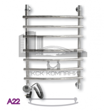 Полотенцесушитель электрический ЭРАТО А22 600x400 (Erato)