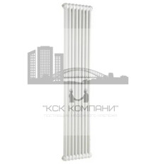 Радиатор 2180/12, 12 секции, 3/4", белый, вертикальный, боковое подключение