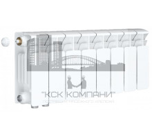 Радиатор биметаллический Base VENTIL 200 x8, нижнее левое/правое подключение 