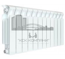 Радиатор биметаллический Monolit 350 x12, боковое подключение 