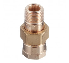Разъемное соединение 271374 ВН 1/2" (американка) прямая, бронза (Виега)