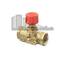 Ручные балансировочный клапан  CDT 003Z7693, Ду 25 мм Kvs 4,3 м3/ч