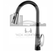 Смеситель GB40013 для кухни, хром/черный