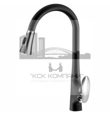 Смеситель GB40013 для кухни, хром/черный