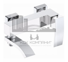 Смеситель GB8007P для ванны и душа, хром/белый
