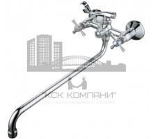 Смеситель для ванны (душевой набор) GZ14041 ORELL, c длинным гусаком