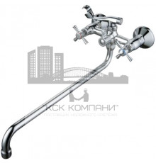 Смеситель для ванны (душевой набор) GZ14041 ORELL, c длинным гусаком