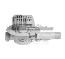 Трап сливной с сухим затвором ?110х50/40мм 