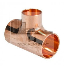 Тройник переходной 104375 медный под пайку 35х22х35 (Виега)