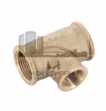 Тройник переходной 264468 с внутренней резьбой 3/4"х1/2"х3/4" (Виега)