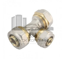 Тройник редукционный цанговый 32х32х32 для МП трубы